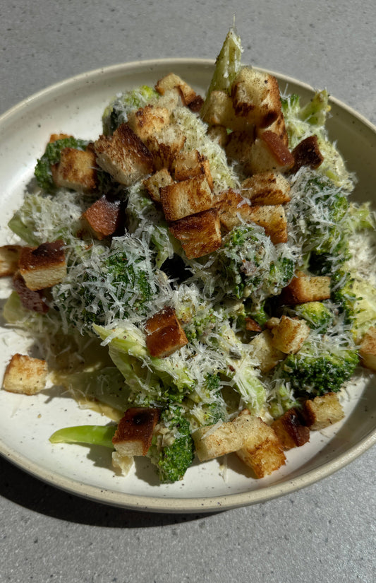 BROCCOLI CAESAR SALAD