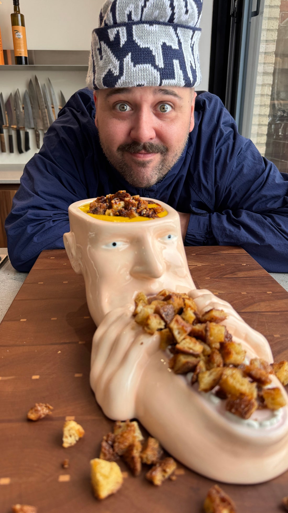 BUTTERNUT SQUASH, GINGER & COCONUT SOUP