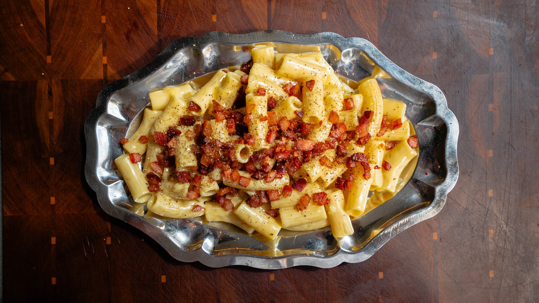 RIGATONI ALLA CARBONARA